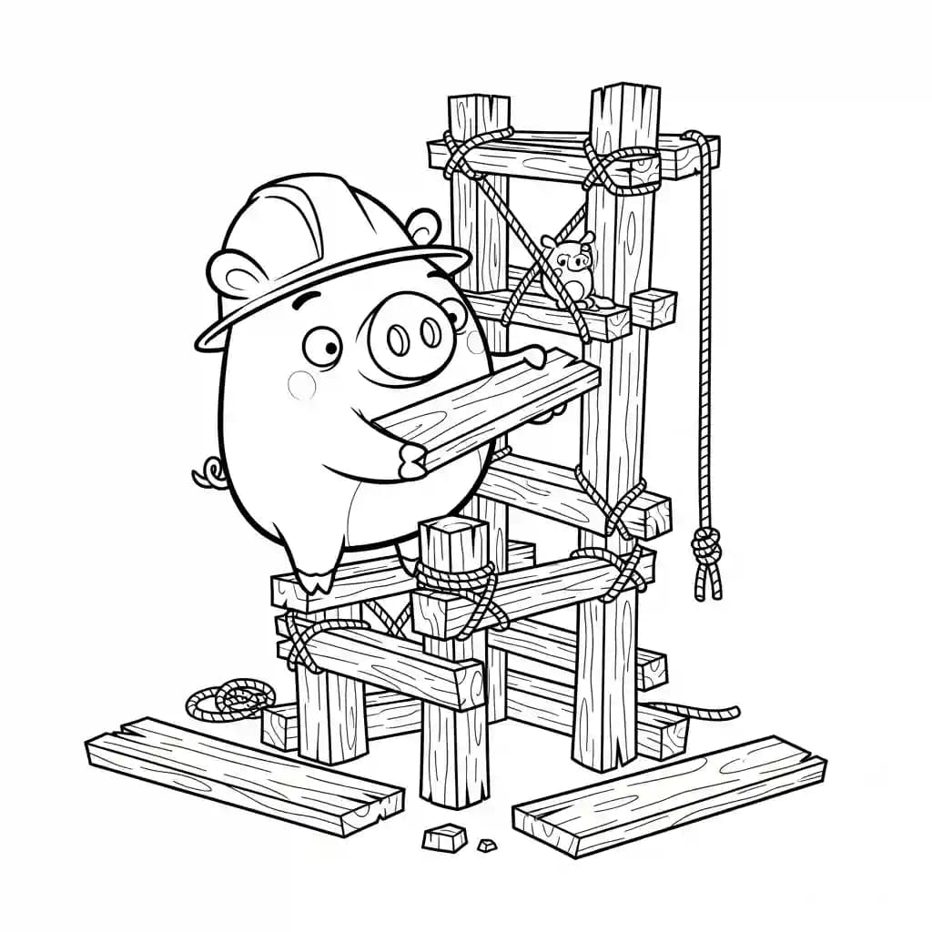 desenho de Angry Birds