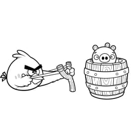 desenho de Angry Birds