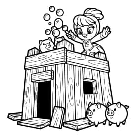 Desenho de Angry Birds para Colorir e Imprimir desenho de Angry Birds