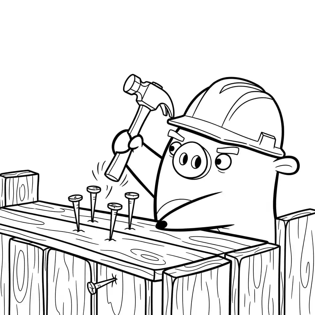 desenho de Angry Birds