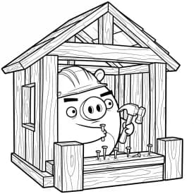 Desenho de Angry Birds para Colorir e Imprimir desenho de Angry Birds