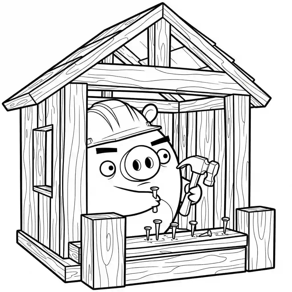 desenho de Angry Birds