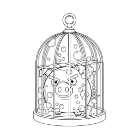 desenho de Angry Birds