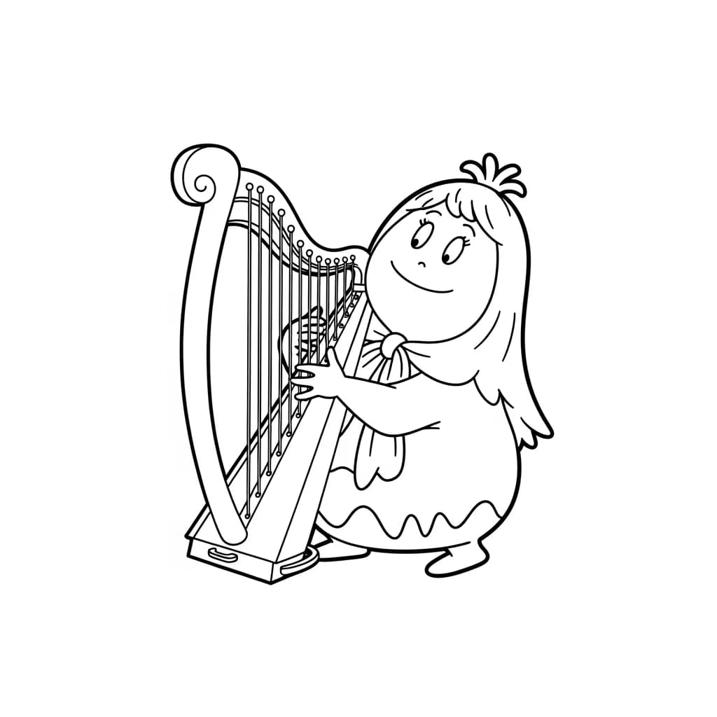 desenho de Barbapapa para colorir