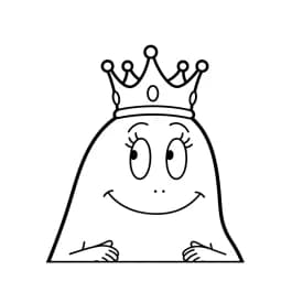 desenho de Barbapapa para colorir
