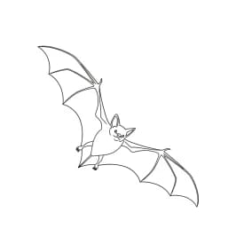 desenho de bastão para colorir