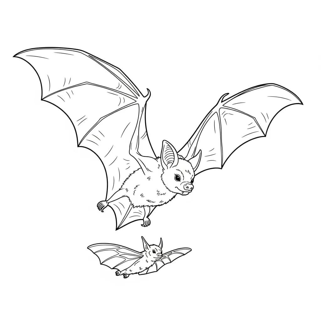 desenho de bastão para colorir