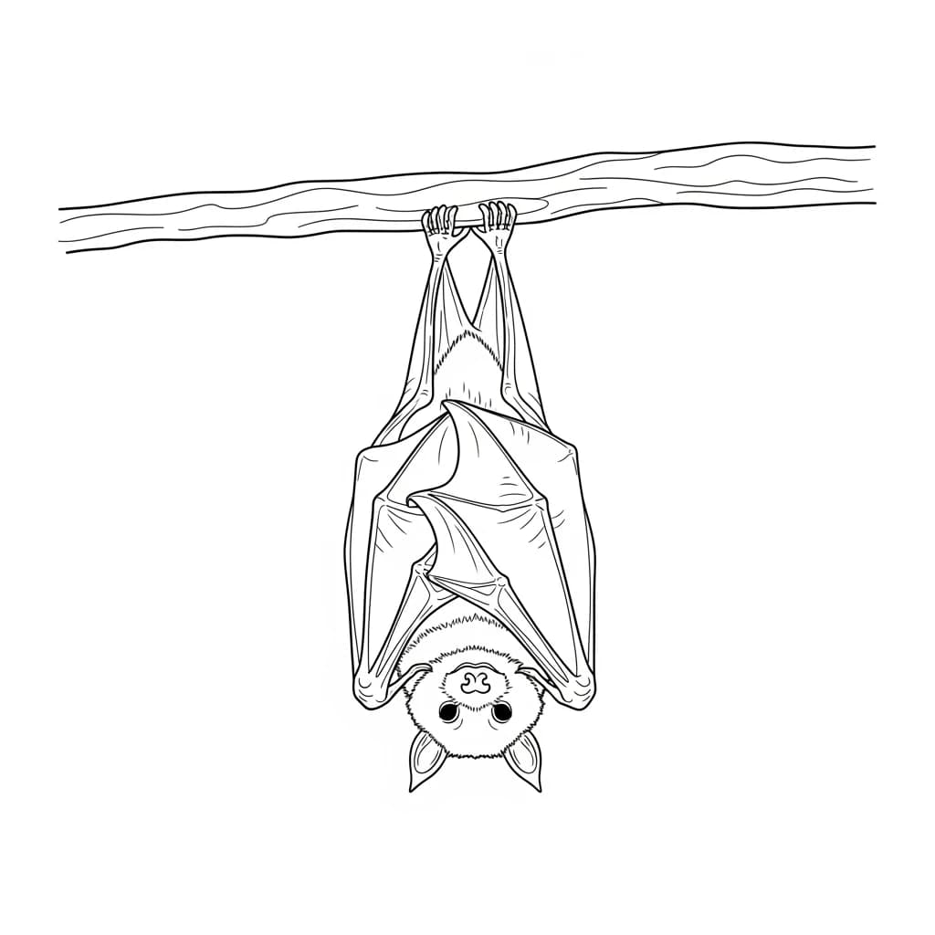 desenho de bastão para colorir