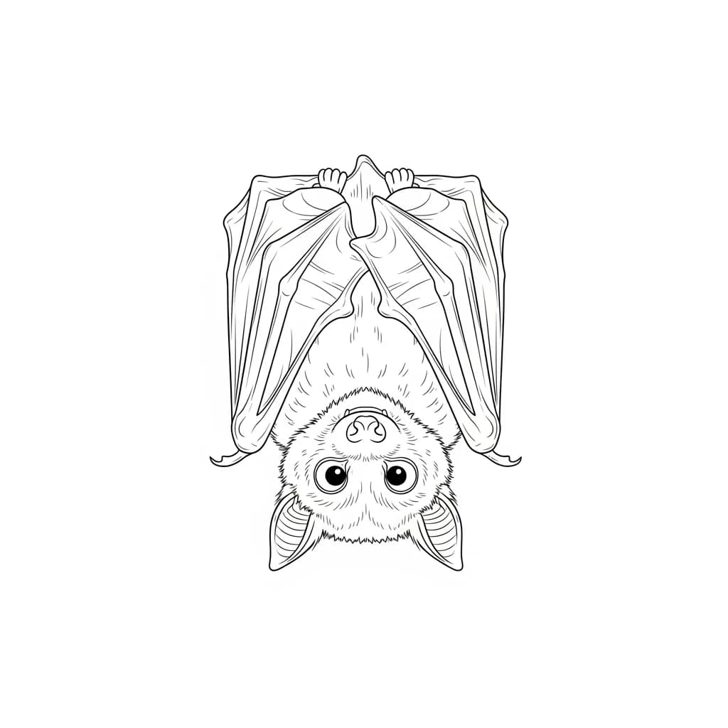 desenho de bastão para colorir