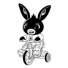 desenho de Bing Bunny para imprimir e colorir