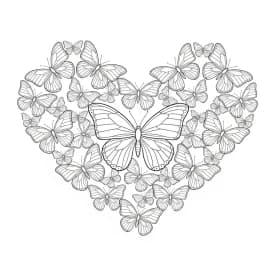 Desenho de Borboleta para Colorir e Imprimir Desenho de Borboleta para Colorir e Imprimir