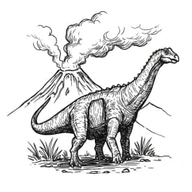 Desenho de Dinossauro para Colorir Desenho de Dinossauro para Colorir