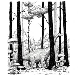 Desenho de Dinossauro para Colorir Desenho de Dinossauro para Colorir