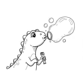 Desenho de Dinossauro para Colorir Desenho de Dinossauro para Colorir