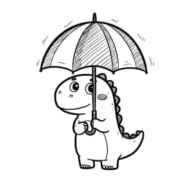 Desenho de Dinossauro para Colorir Desenho de Dinossauro para Colorir