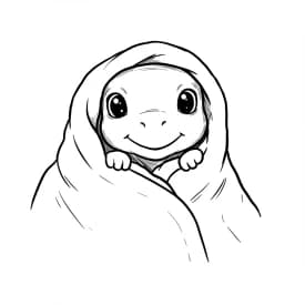 Desenho de Dinossauro para Colorir