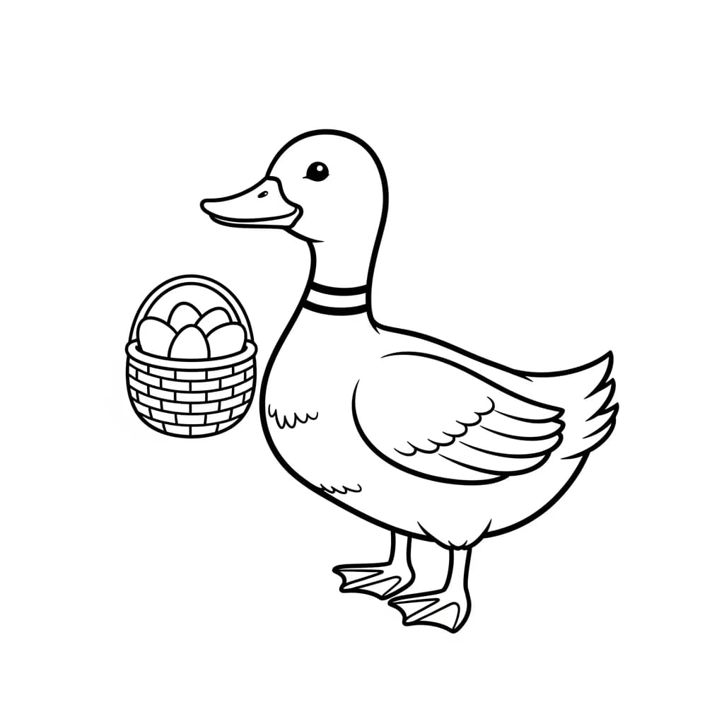 desenho de Duck para colorir