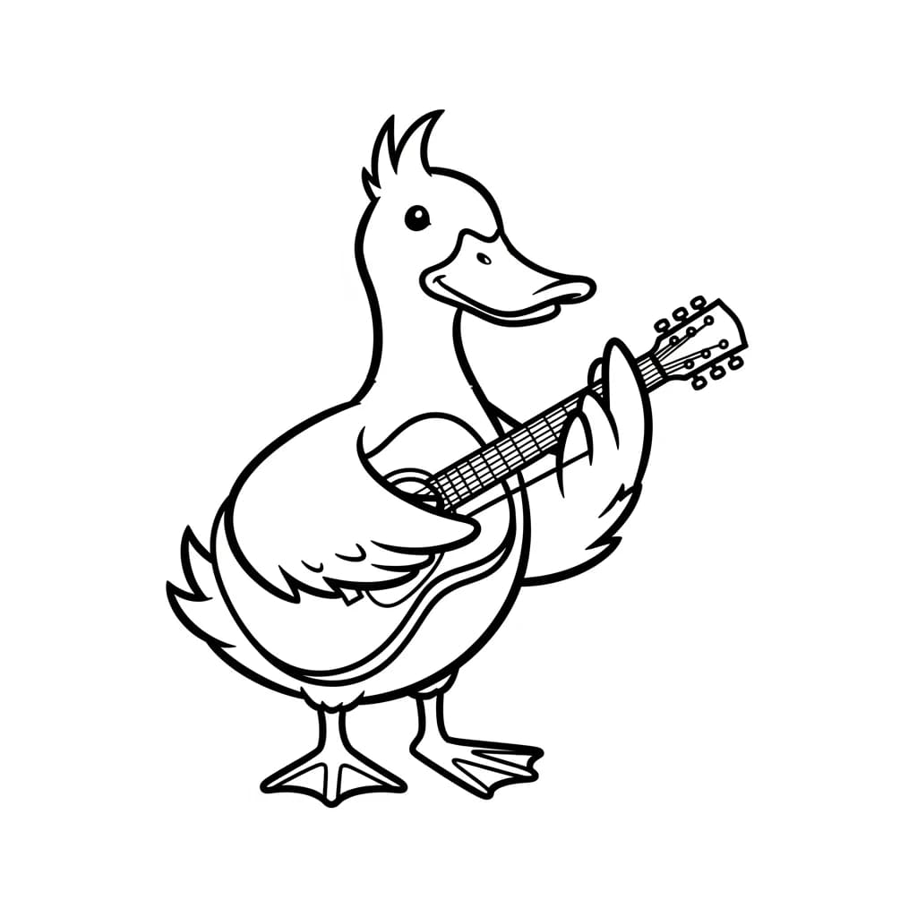desenho de Duck para colorir