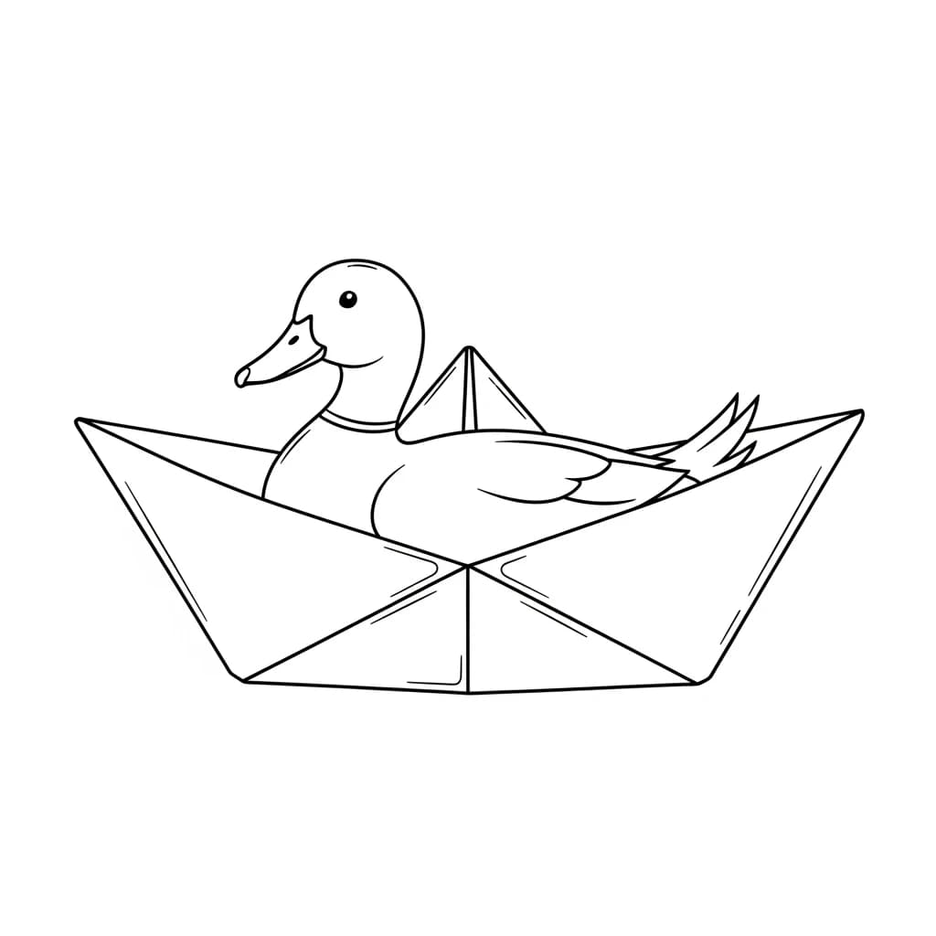 desenho de Duck para colorir