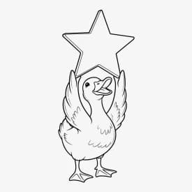 desenho de Duck para colorir