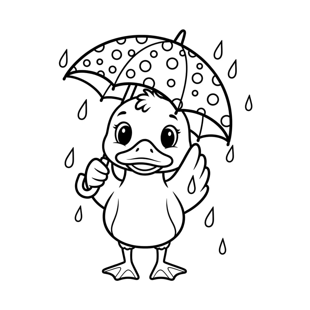 desenho de Duck para colorir