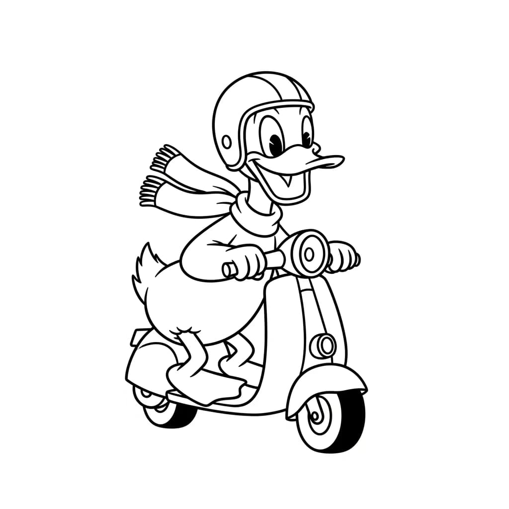 desenho de Duck para colorir