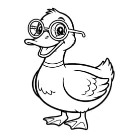 desenho de Duck para colorir