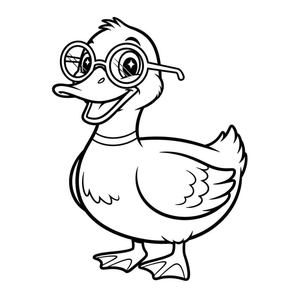 desenho de Duck para colorir