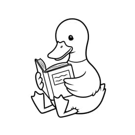 desenho de Duck para colorir