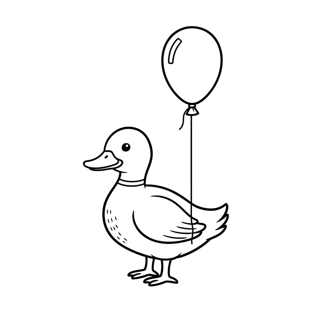 desenho de Duck para colorir
