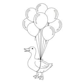 desenho de Duck para colorir
