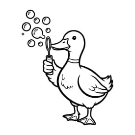 desenho de Duck para colorir