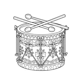 desenho de feriado para colorir