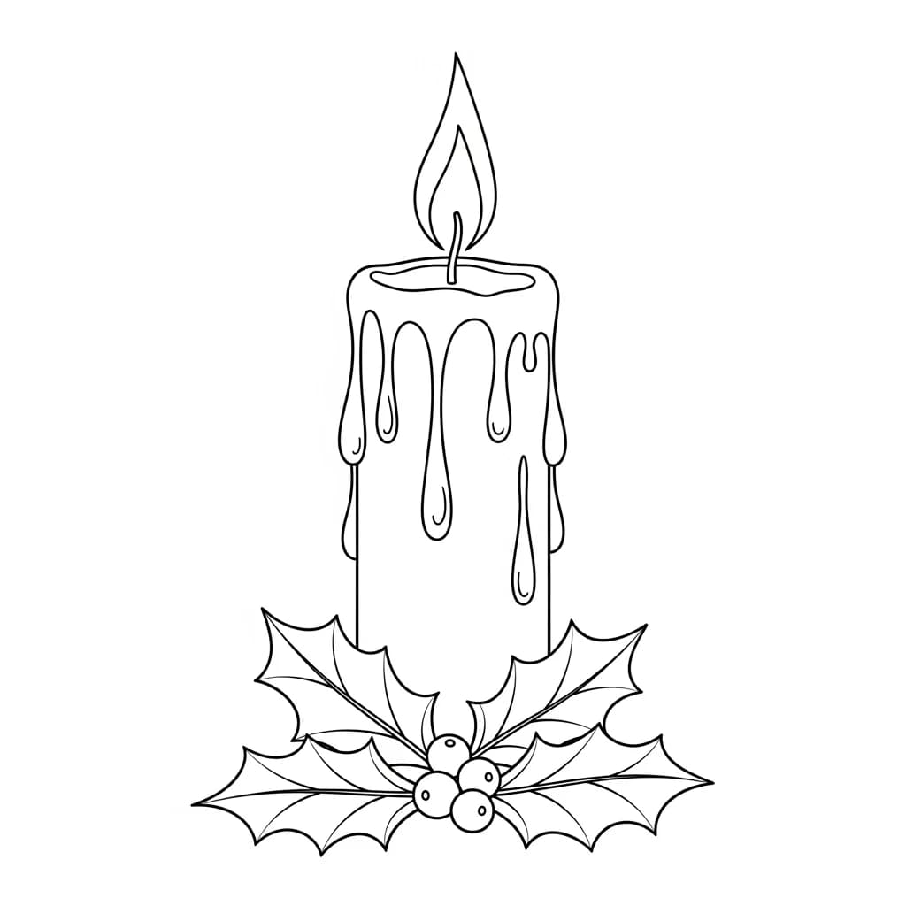 desenho de feriado para colorir