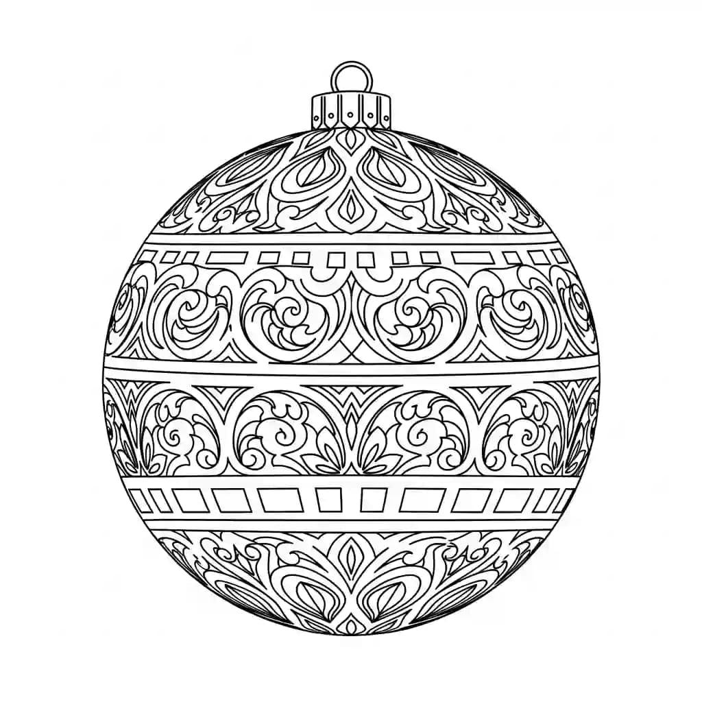 desenho de feriado para colorir