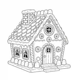 desenho de feriado para colorir