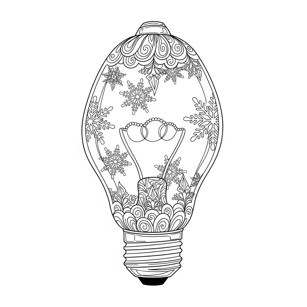 desenho de feriado para colorir