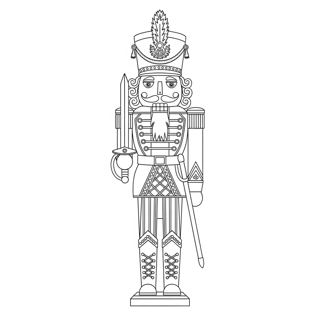 desenho de feriado para colorir