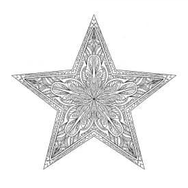 desenho de feriado para colorir