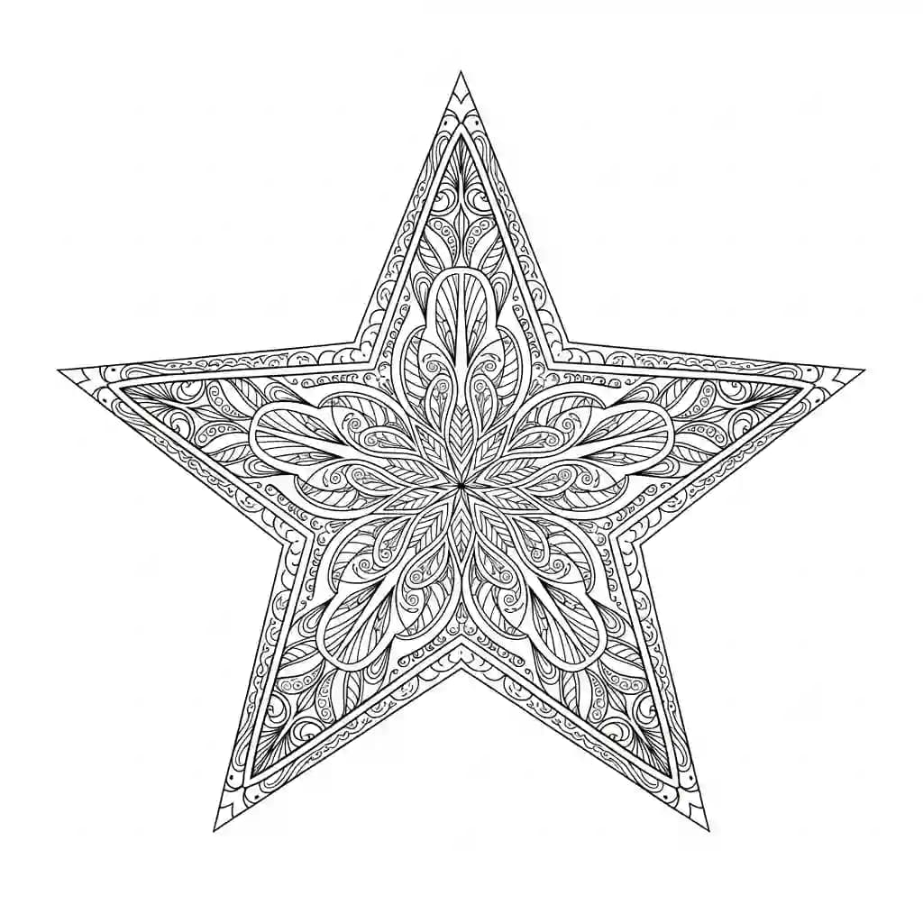 desenho de feriado para colorir