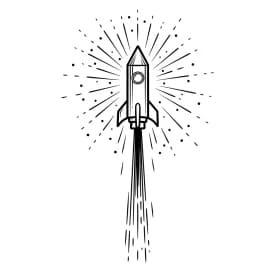 desenho de fogos de artifício para colorir