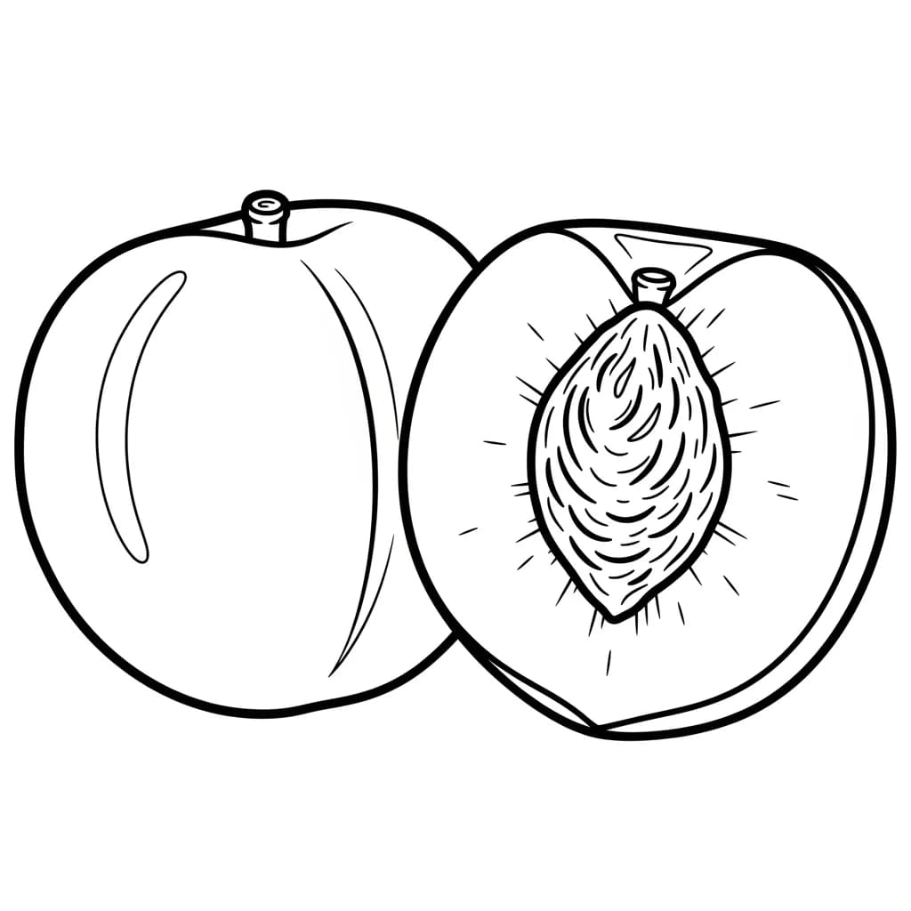 desenho de frutas para colorir