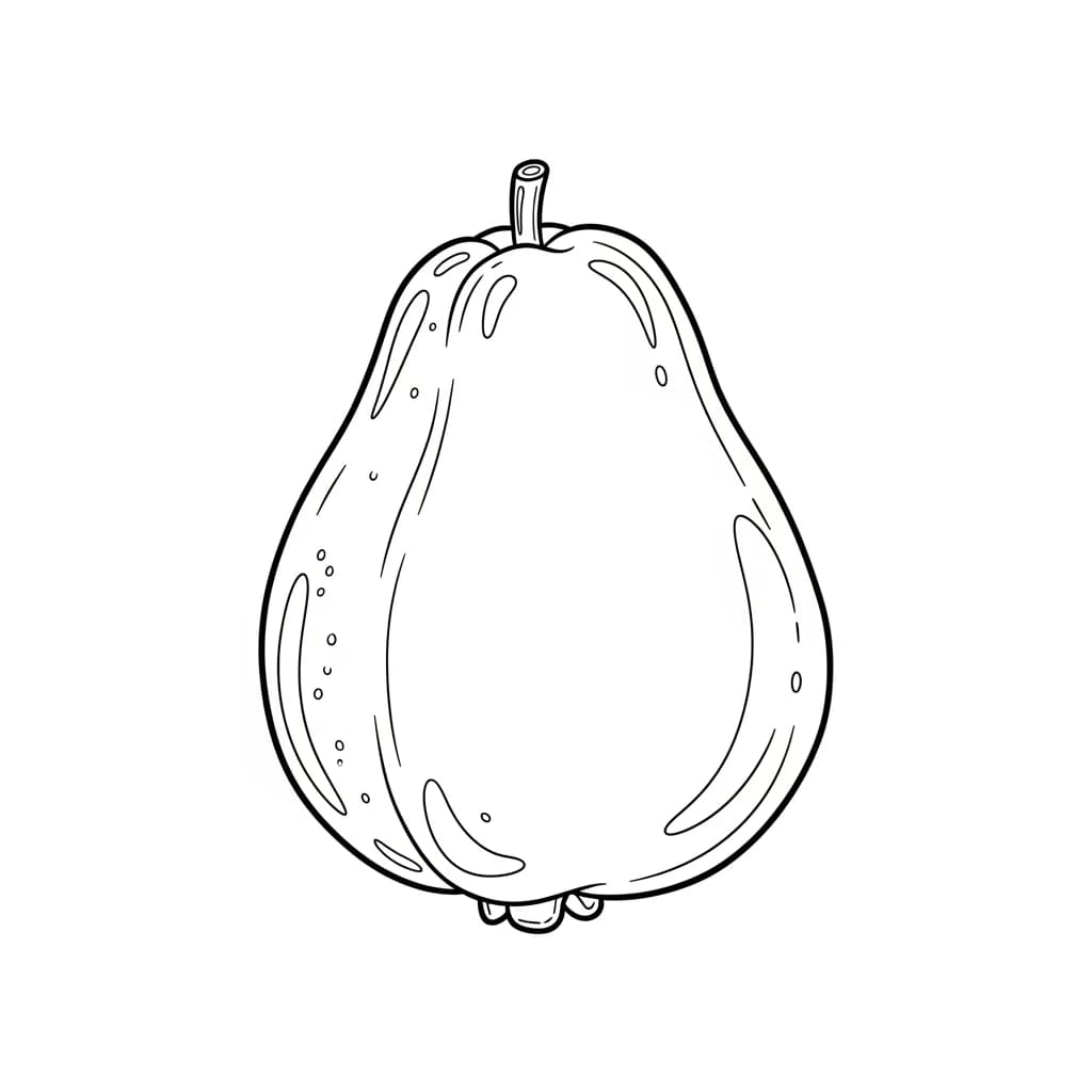 desenho de frutas para colorir