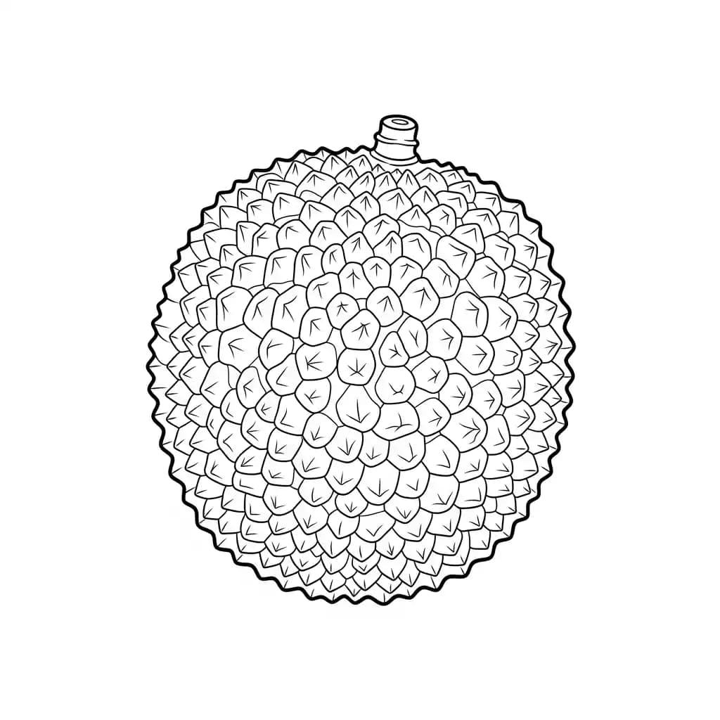 desenho de frutas para colorir