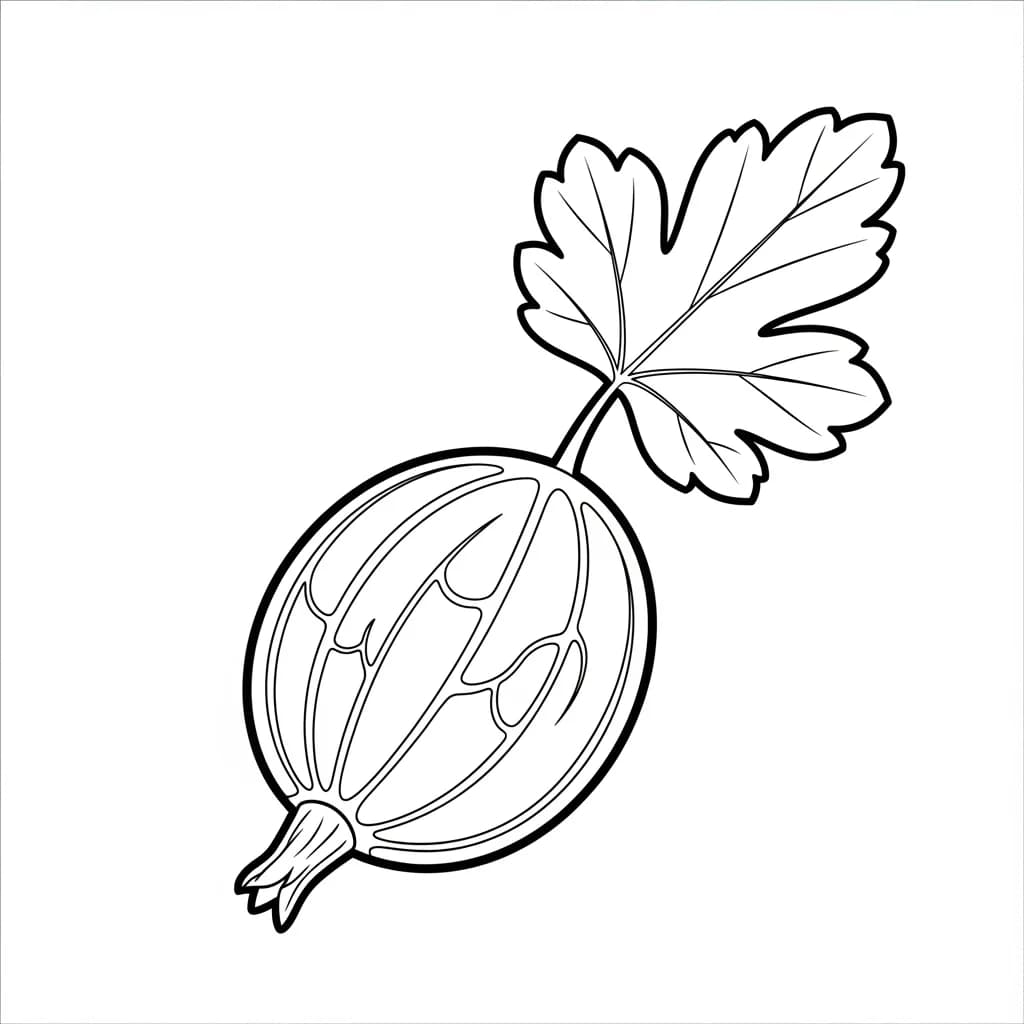 desenho de frutas para colorir