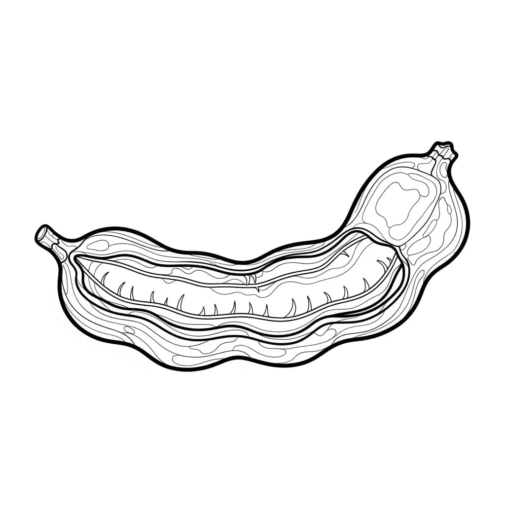desenho de frutas para colorir