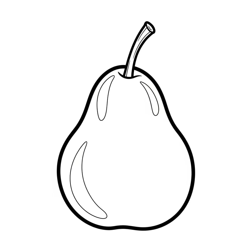 desenho de frutas para colorir