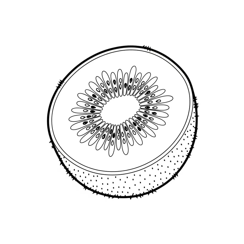 desenho de frutas para colorir