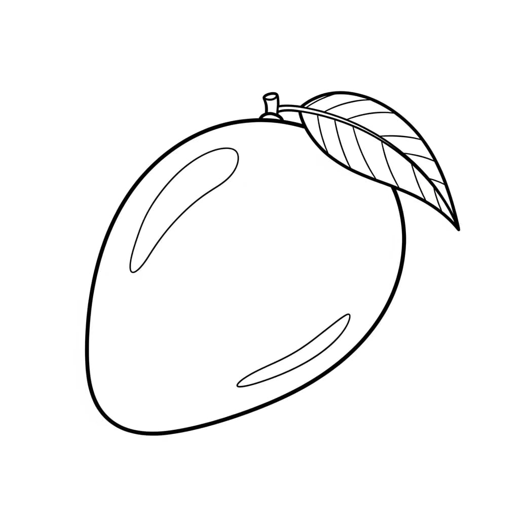desenho de frutas para colorir