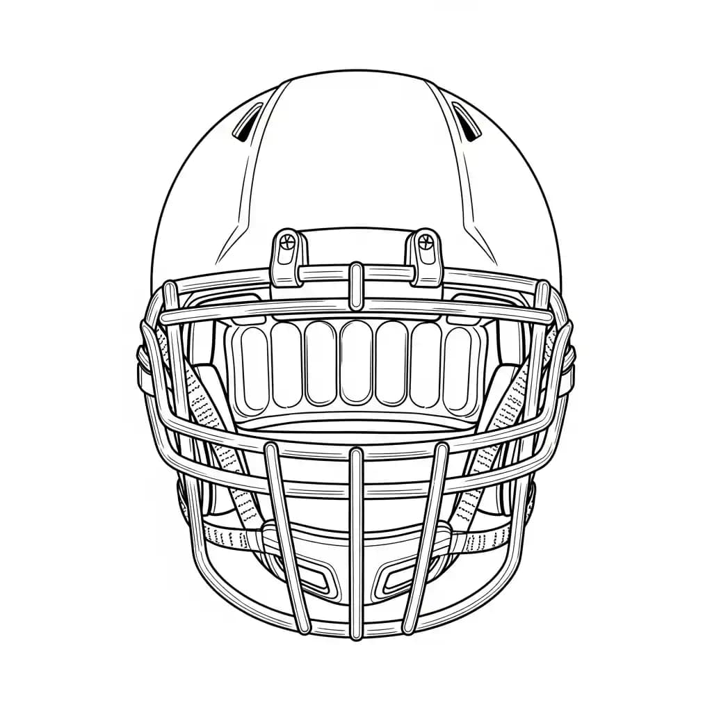 desenho de futebol para colorir